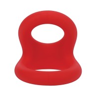 Tantus Uplift Silicone C Ring Crimson