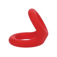 Tantus Uplift Silicone C Ring Crimson