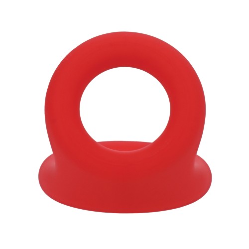 Tantus Uplift Silicone C Ring Crimson