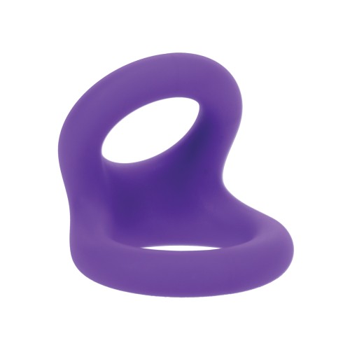 Tantus Uplift Silicone C Ring Lilac - Performance Enhancer