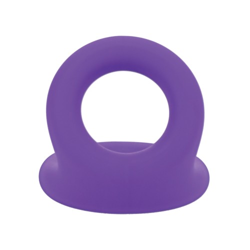 Tantus Uplift Silicone C Ring Lilac - Performance Enhancer