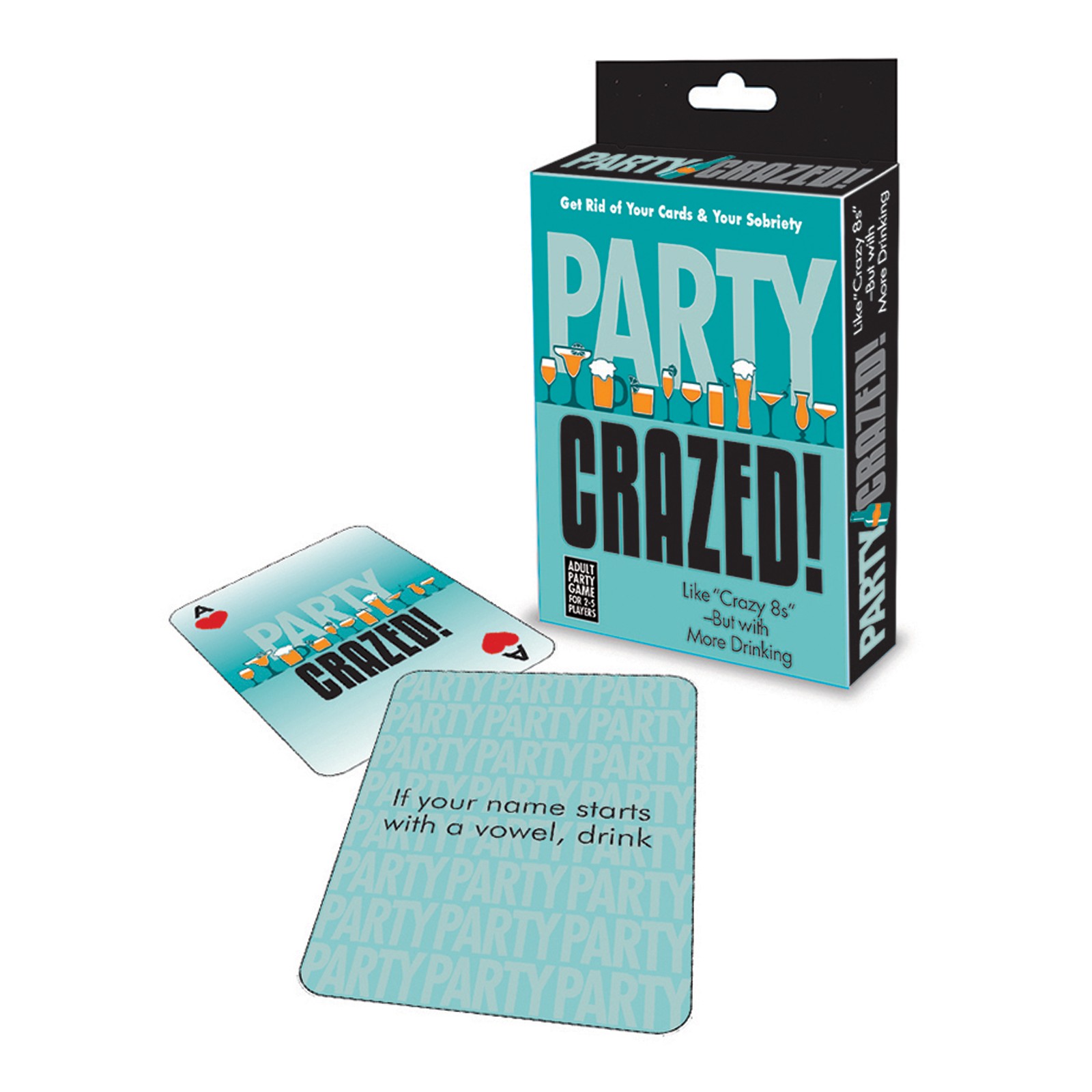 Juego de Cartas para Beber Party Crazed