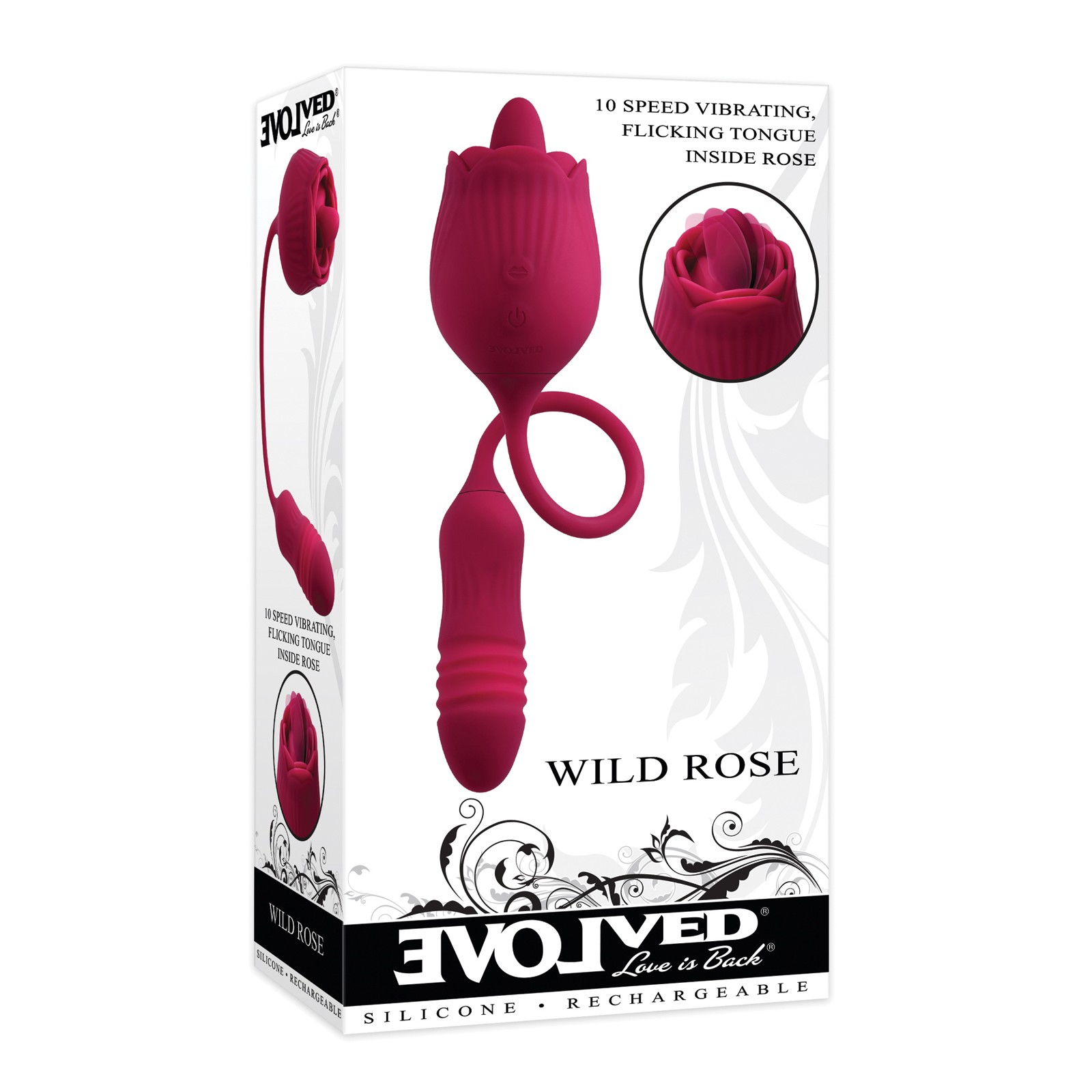 Evolved Wild Rose - Unique Dual Sensation Pleasure Toy