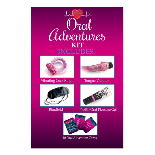 Kit Aventuras Orales para Juego Íntimo