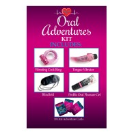 Kit Aventuras Orales para Juego Íntimo