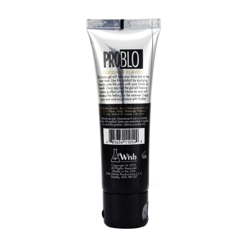 Gel Oral Pro Blo Sabor Coco