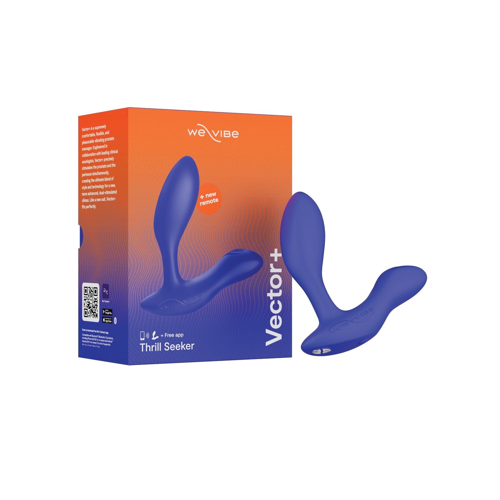 We-Vibe Vector+ Royal Blue | Prostate Massage Excellence