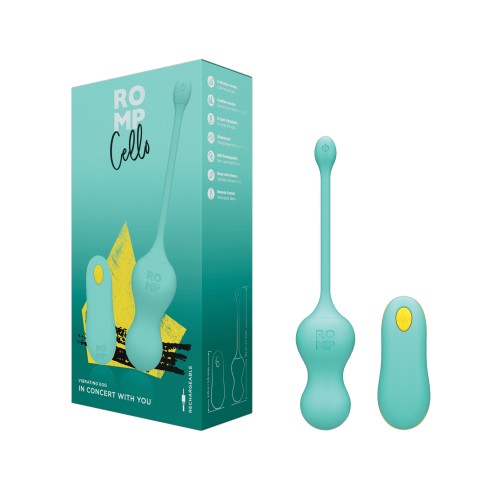 Romp Cello Remote Control G-Spot Vibrator Blue