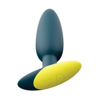 Romp Bass Vibrating Anal Plug Teal