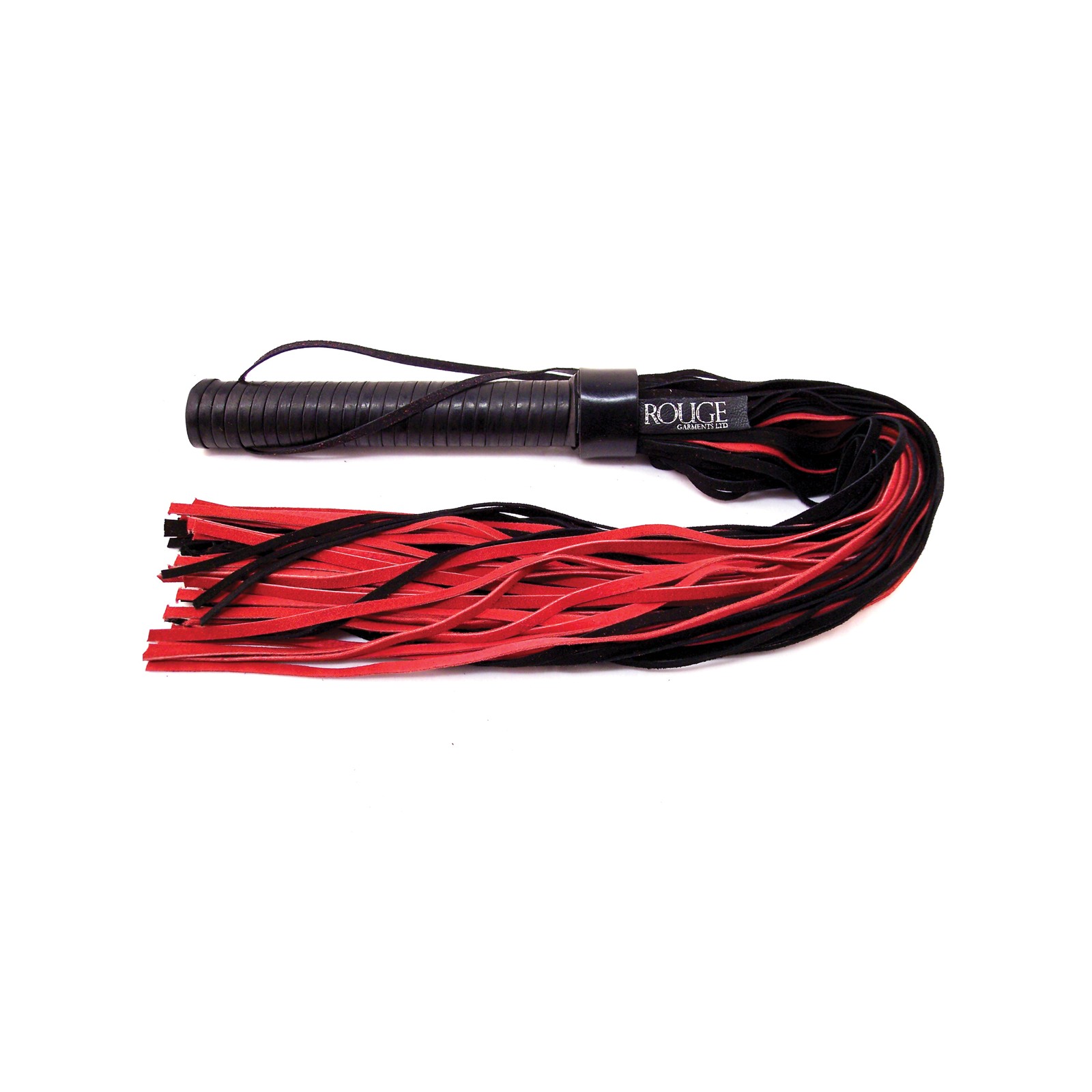 Rouge Leather Flogger for Sensual Spanking