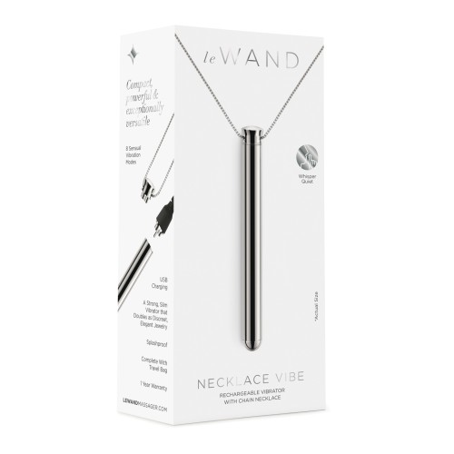 Le Wand Vibrating Necklace for Discreet Pleasure