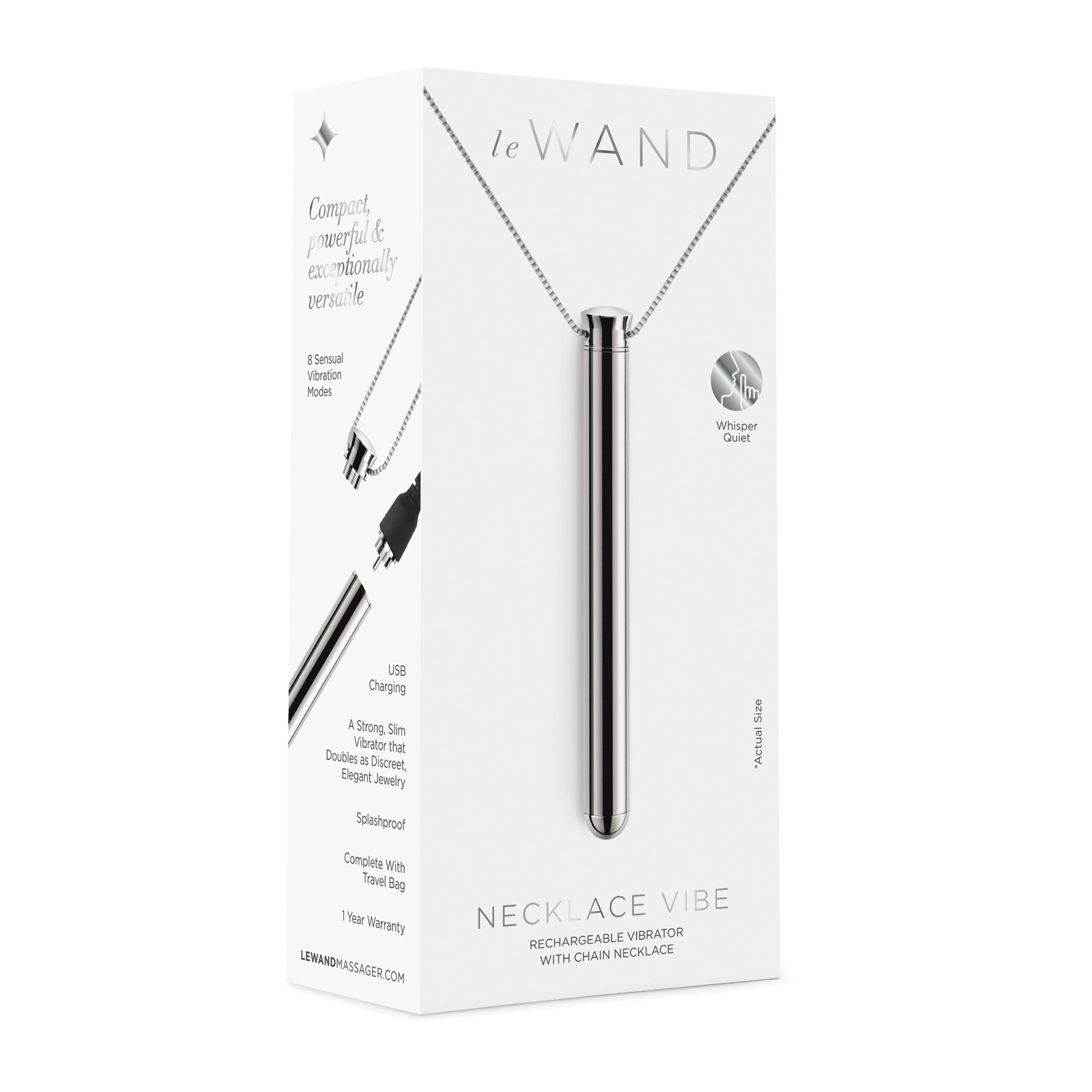 Le Wand Vibrating Necklace for Discreet Pleasure