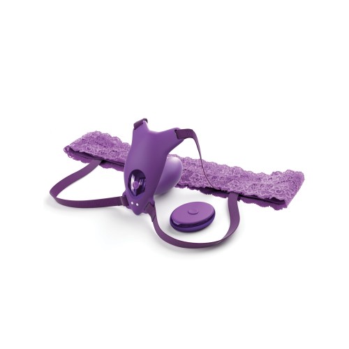 Ultimate G-Spot Butterfly Strap-On for Peak Pleasure - Purple