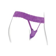 Ultimate G-Spot Butterfly Strap-On for Peak Pleasure - Purple