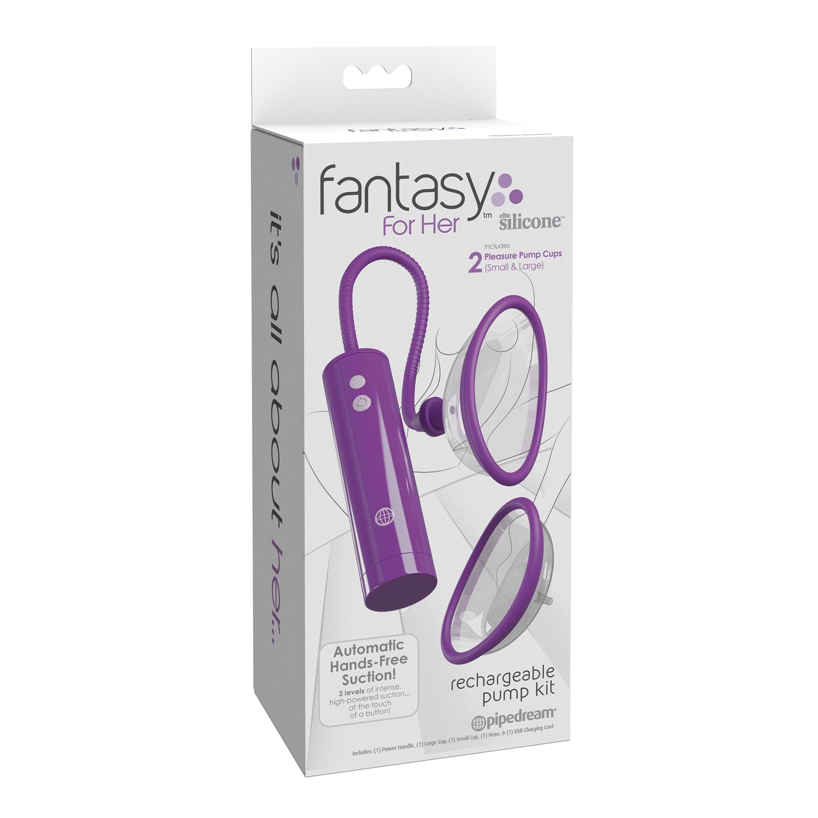 Fantasy For Her Pleasure Pump Kit Purple