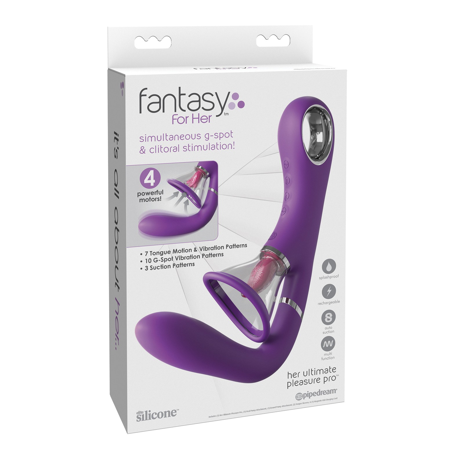 Fantasy For Her Ultimate Pleasure Pro Púrpura