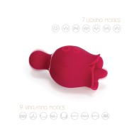 Vibrador Rosa con Lengua Lijadora Sylvia