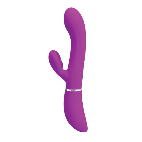 Pretty Love Fuchsia Moving Rabbit Vibrator