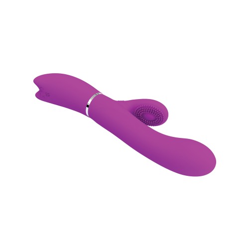 Pretty Love Fuchsia Moving Rabbit Vibrator