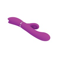 Pretty Love Fuchsia Moving Rabbit Vibrator