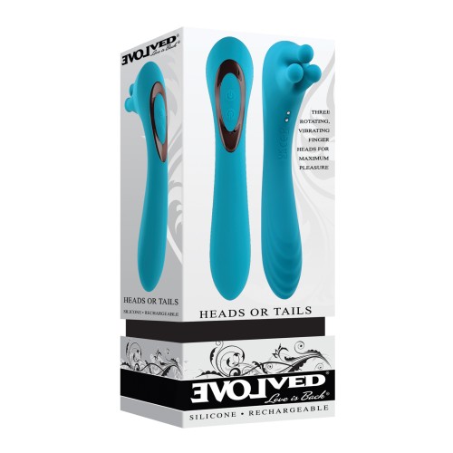 Evolved Heads or Tails Dual Action Vibrator