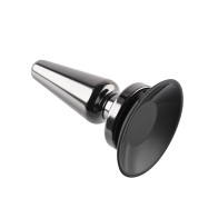 Evolved Advanced Vibrating Metal Plug - Black