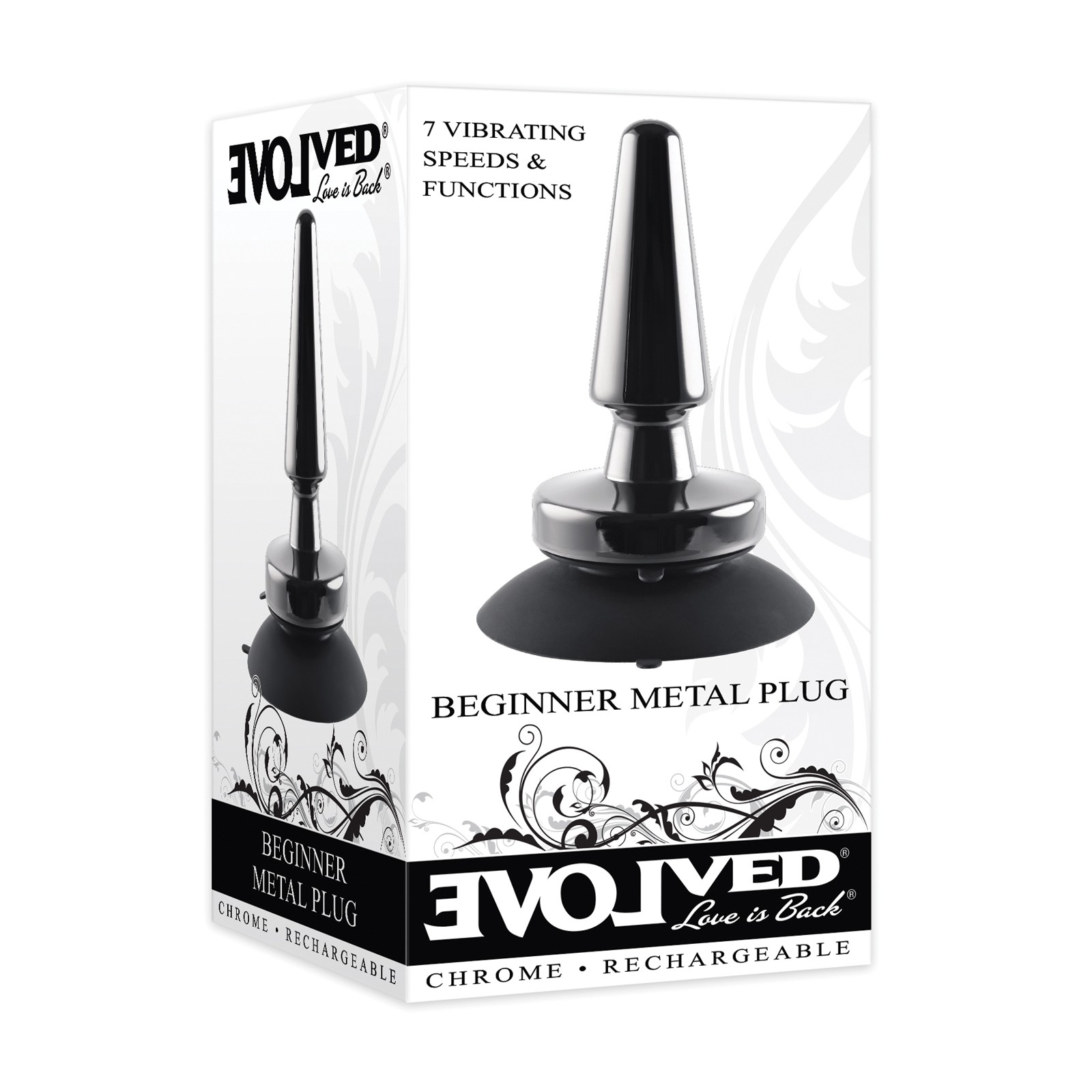 Beginner Vibrating Metal Plug by Evolved