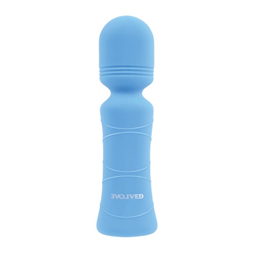 Evolved Out of The Blue Mini Wand Vibrator