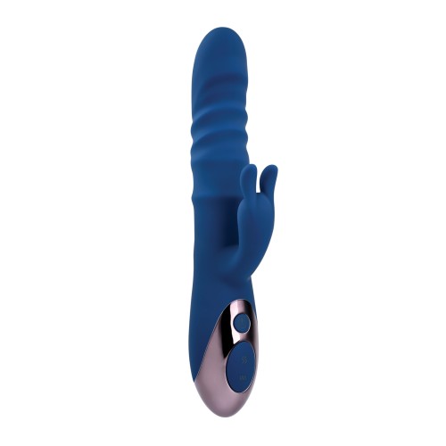 Evolved The Ringer Rechargeable Thrusting Rabbit Blue