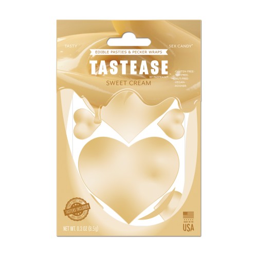 Pastease Tastease Pasties Comestibles & Envolturas - Crema Dulce