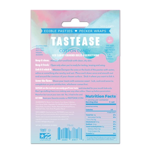 Pastease Tastease Edible Fashionable Pasties