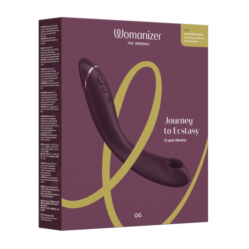 Vibrador G-Punto Womanizer OG con Aire de Placer