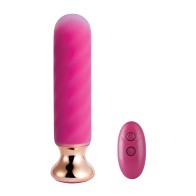 Rose Twister Remote Vibrating Anal Plug