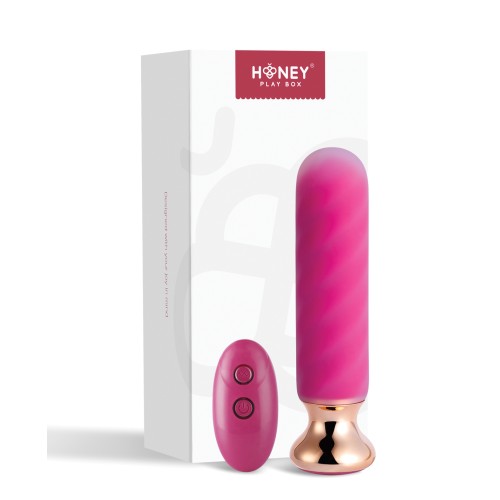 Plug Anal Vibrante Remoto Rose Twister