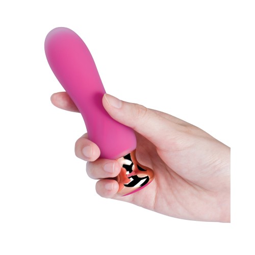 Plug Anal Vibrante Curvado Remoto Pink Holic