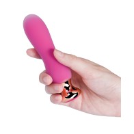 Plug Anal Vibrante Curvado Remoto Pink Holic