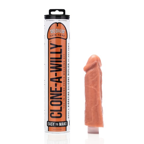 Kit de Silicona Clone-A-Willy Tono de Piel Medio