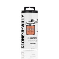 Clone-A-Willy Silicone Refill in Medium Tone