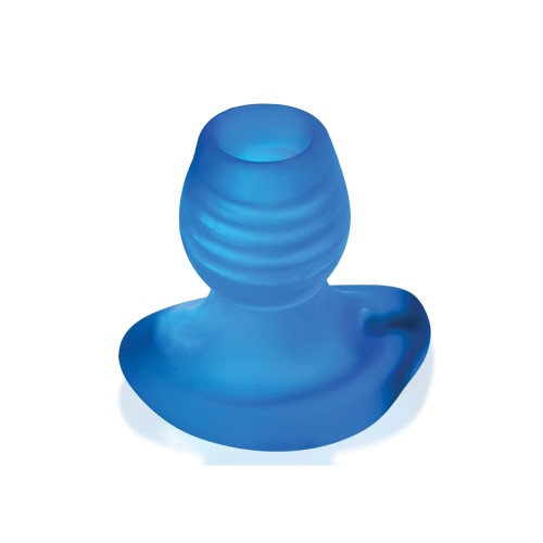 Oxballs Glowhole 1 Hollow Buttplug with LED Small Blue Morph