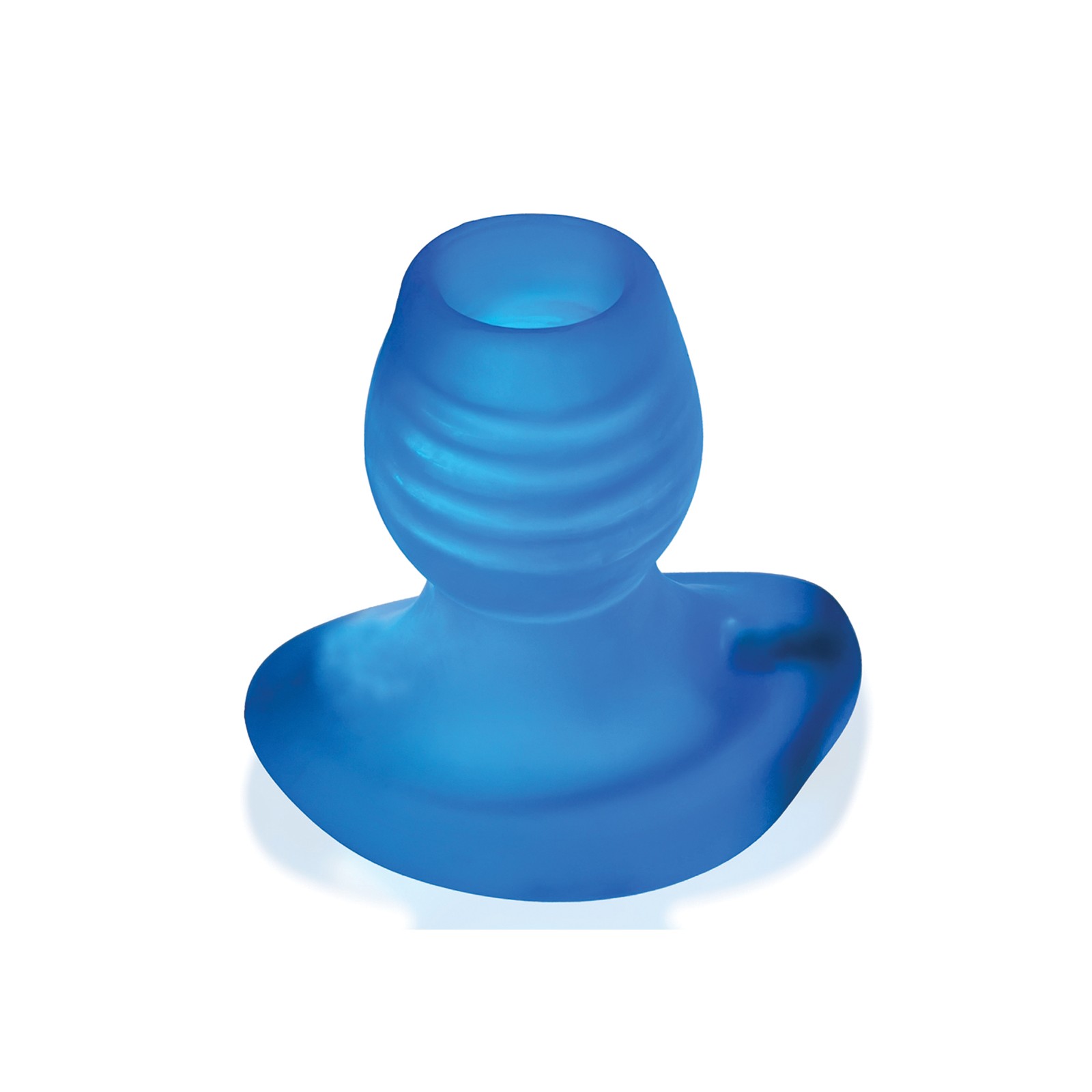 Oxballs Glowhole 1 Hollow Buttplug with LED Small Blue Morph