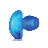 Oxballs Glowhole 1 Hollow Buttplug with LED Small Blue Morph