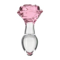 Pillow Talk Rosy Glass Anal Toy