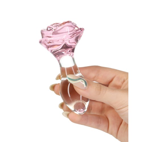 Pillow Talk Rosy Glass Anal Toy