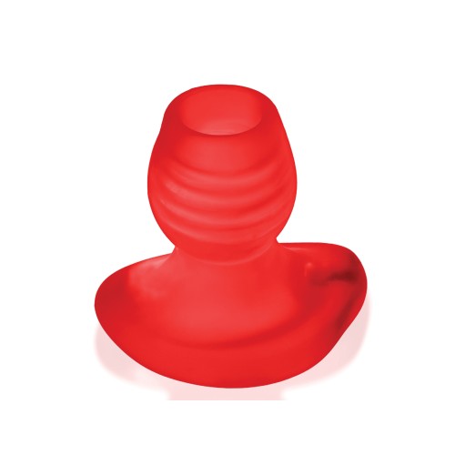 Buttplug Hueco Glowhole LED Pequeño Rojo