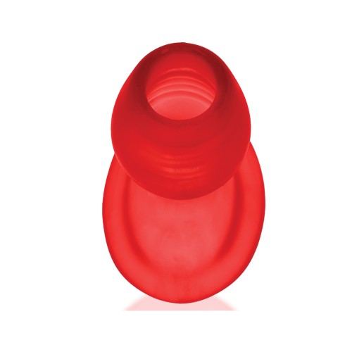 Oxballs Glowhole Hollow Buttplug LED Small Red