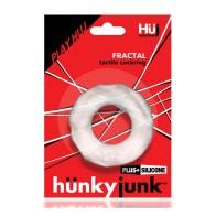 Hunky Junk Fractal Cockring - Clear for Performance