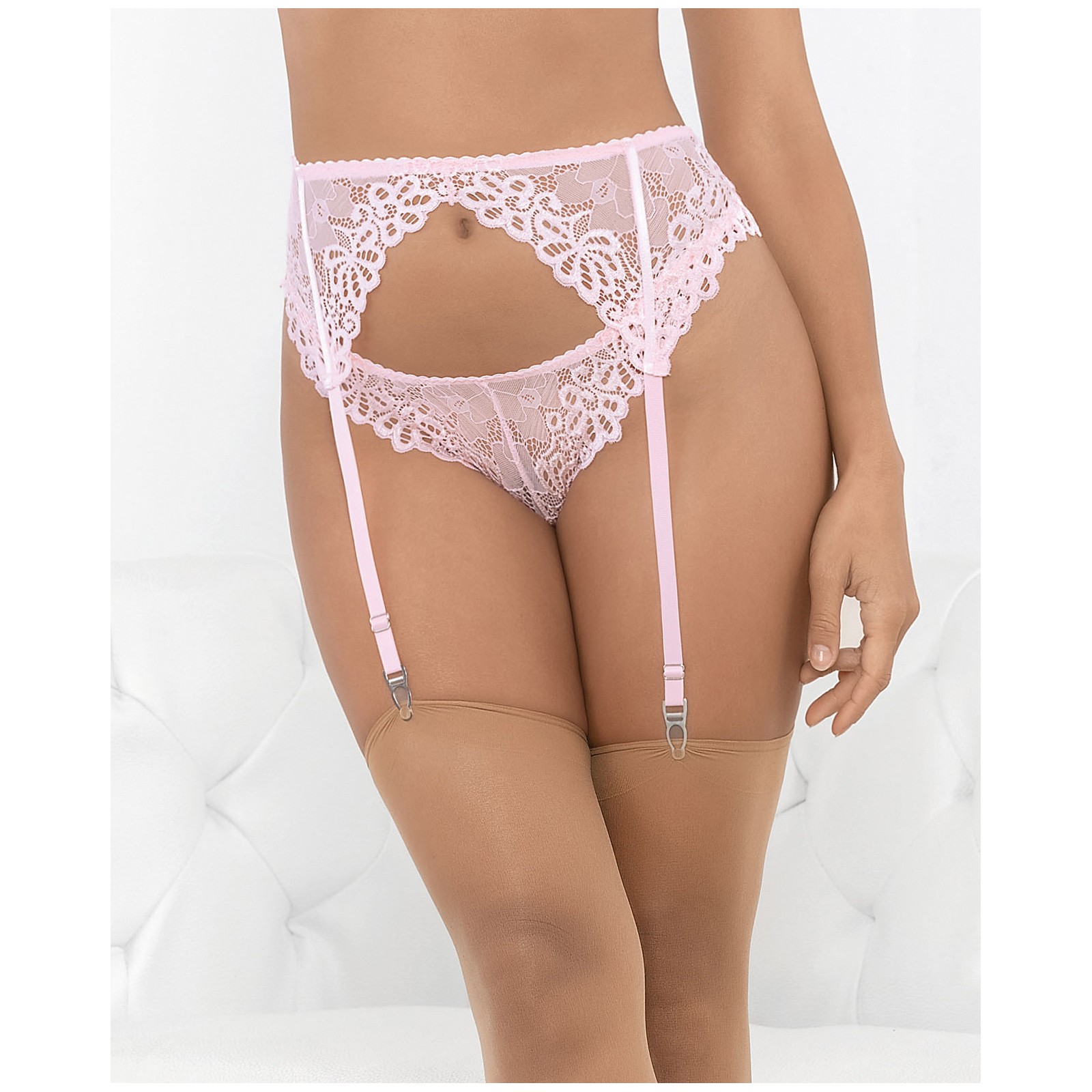 Lace Romance Garterbelt for Elegant Seduction