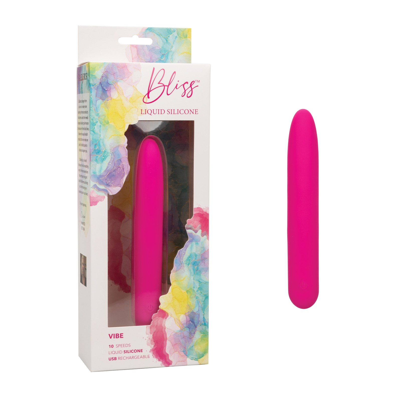 Bliss Liquid Silicone Vibe Pink