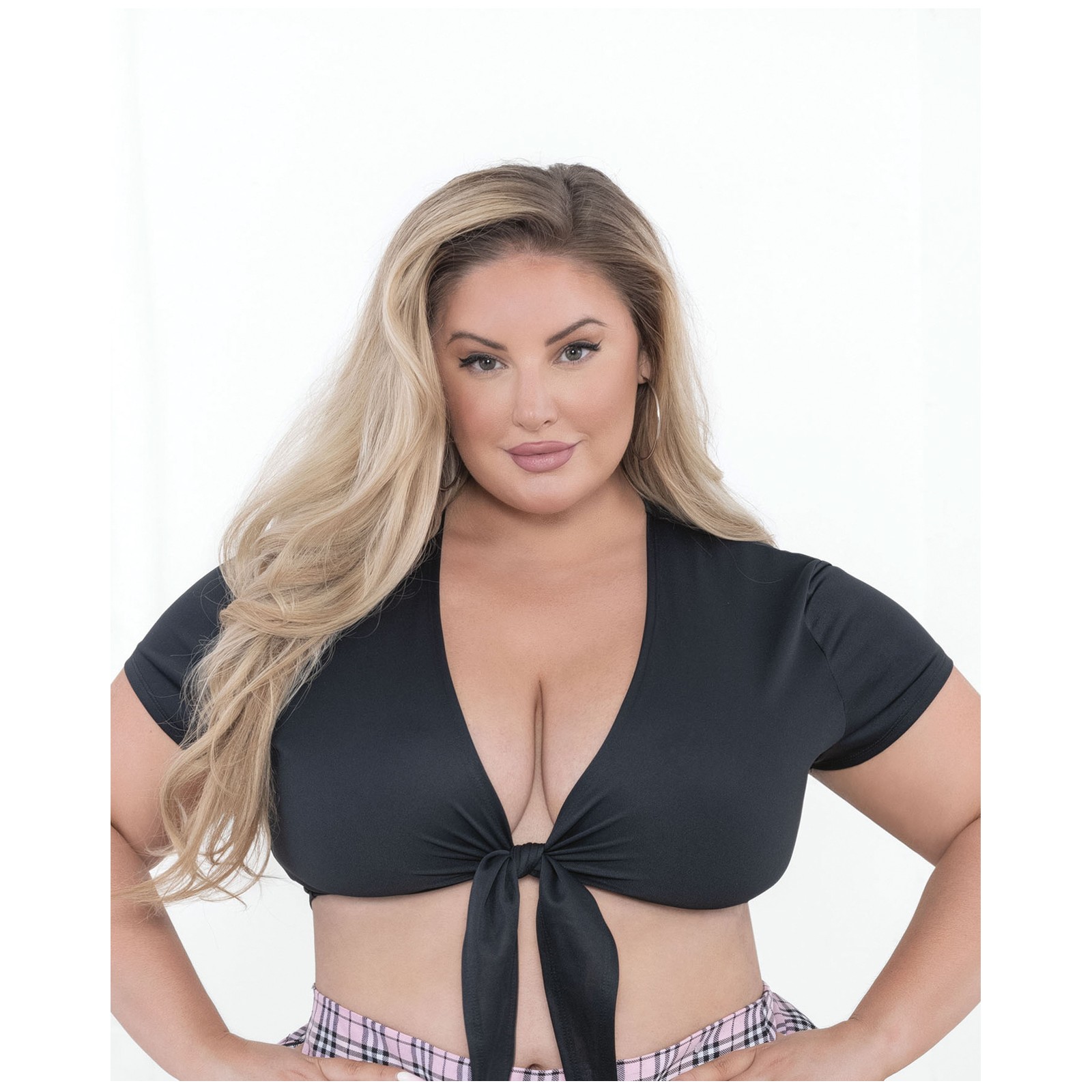 Tie Top Black Escante Queen Size