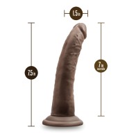 Dildo Poseable Dr Skin Plus 7 pulgadas Chocolate